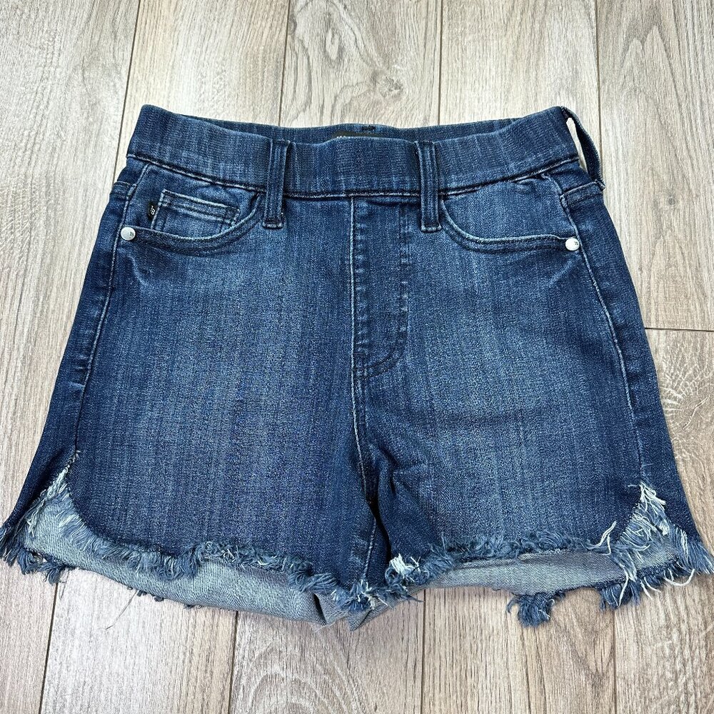 Judy Blue Womens XS Dark Wash Blue Denim Shorts